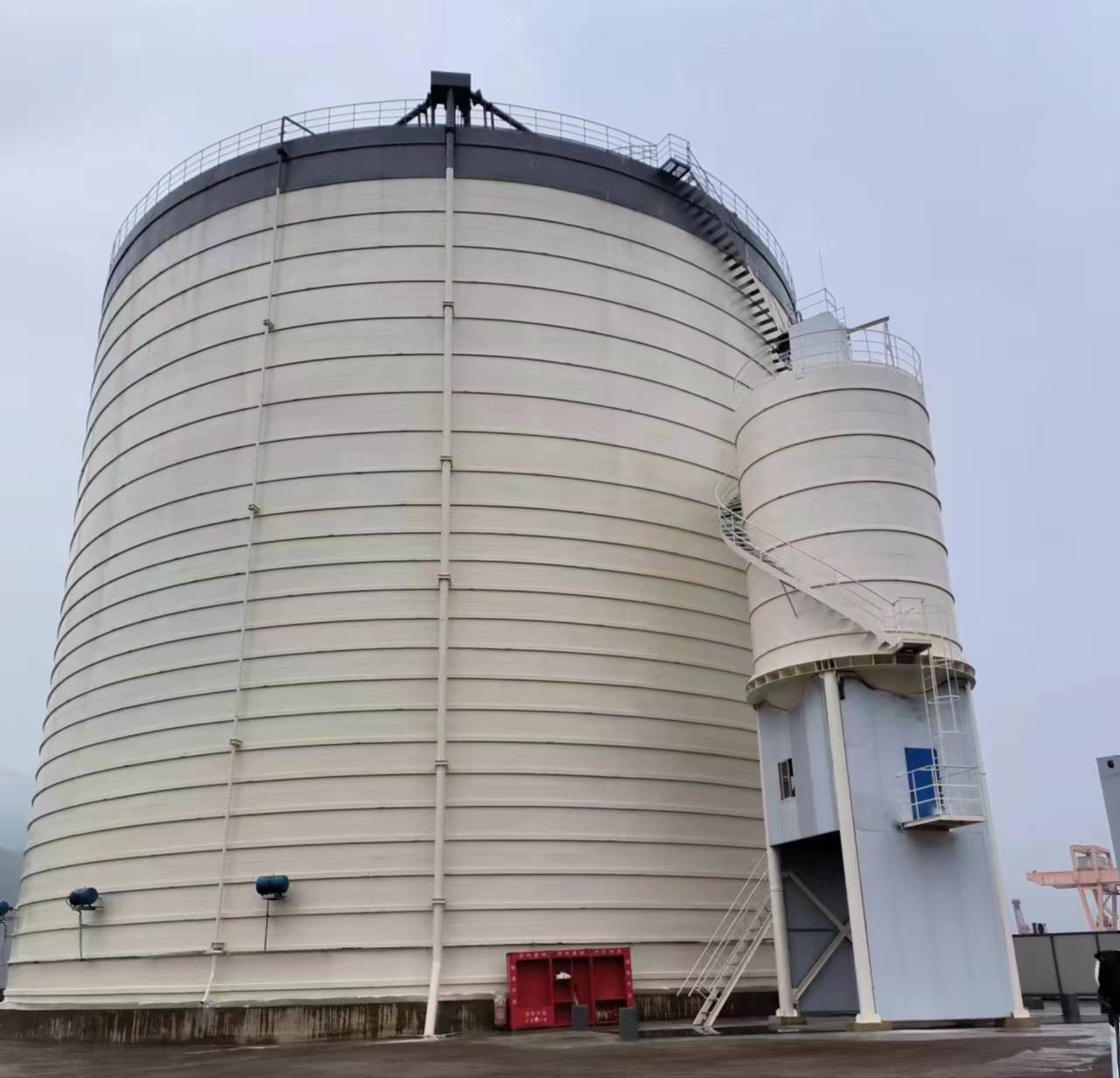 博望10万吨水泥钢板库